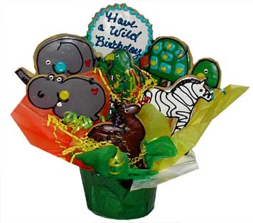 Birthday Cookie Basket