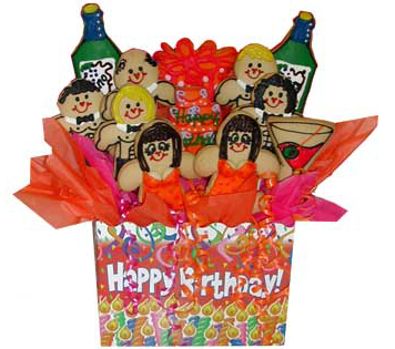 Birthday Cookie Basket