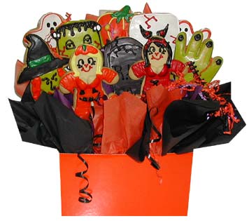 Halloween Cookie Basket