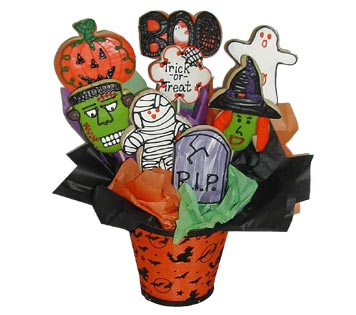 Halloween Cookie Basket