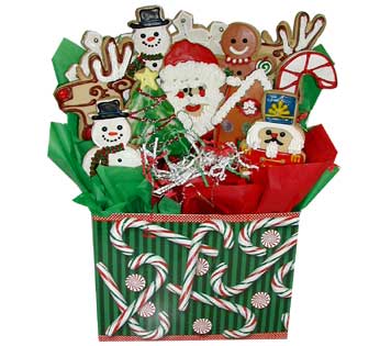 Christmas Cookie Basket