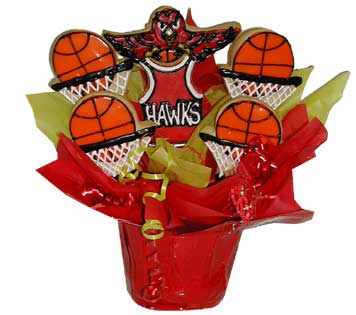 Sports Cookie Basket